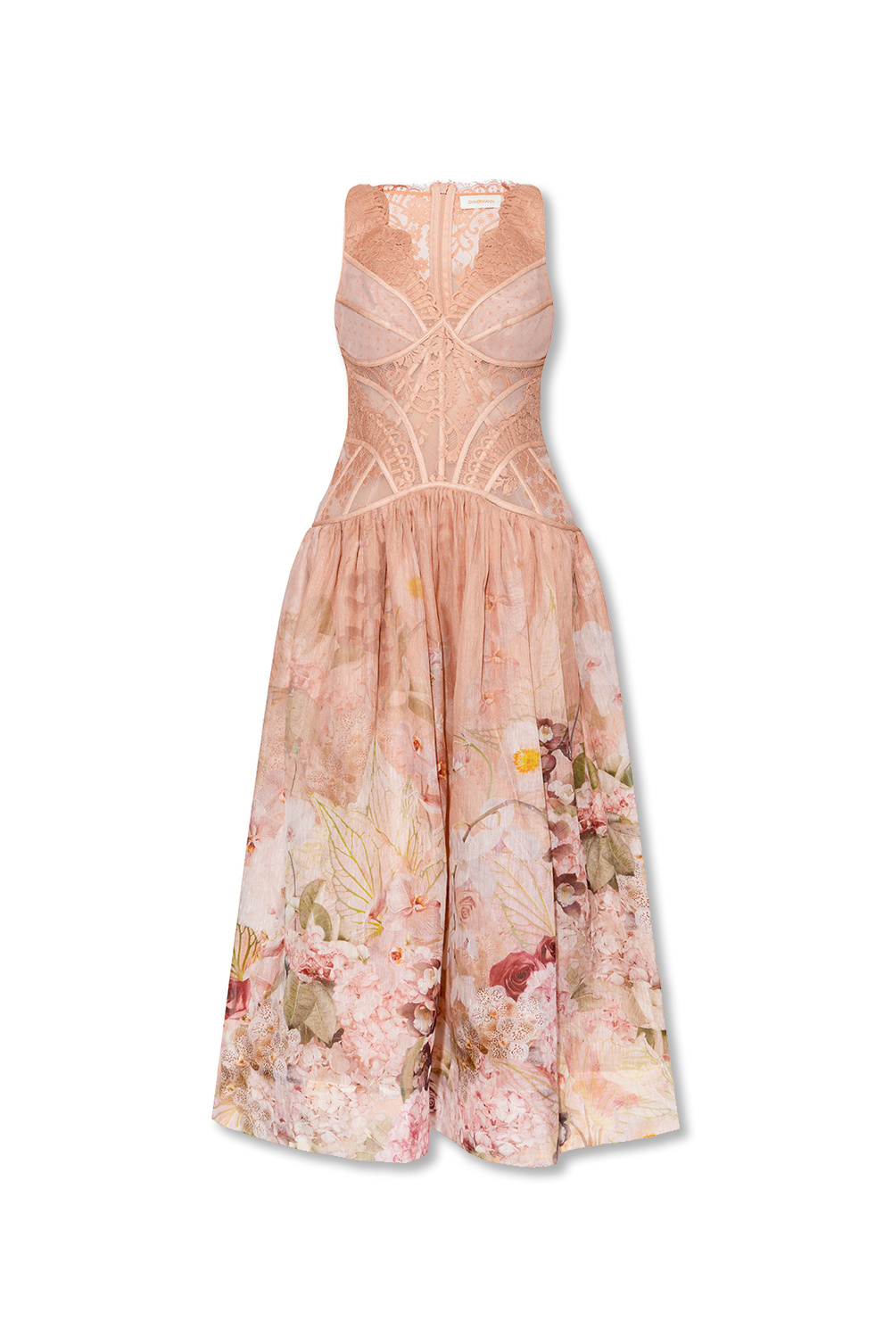 SchaferandweinerShops CK - panelled short-sleeve midi dress